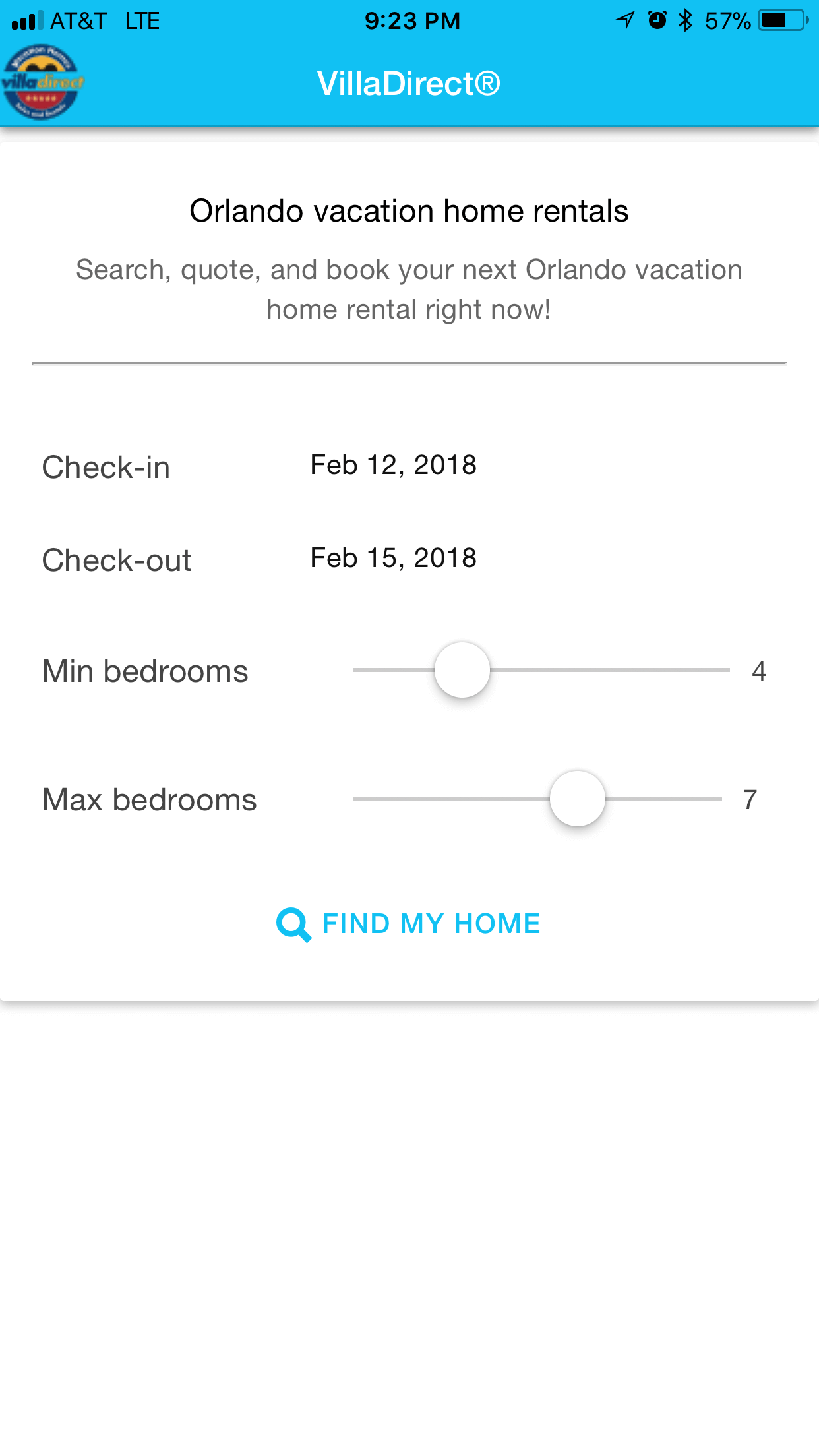 VillaDirect Guest App